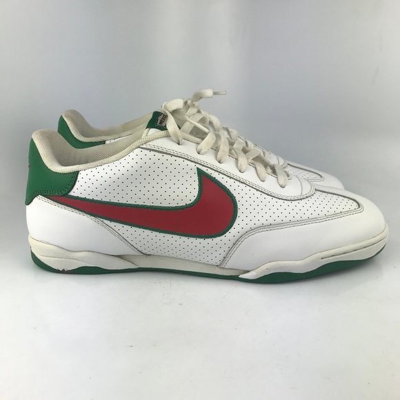 Nike FC WC White/Varsity Red-Pine Green Size 13 - Picture 1 of 6